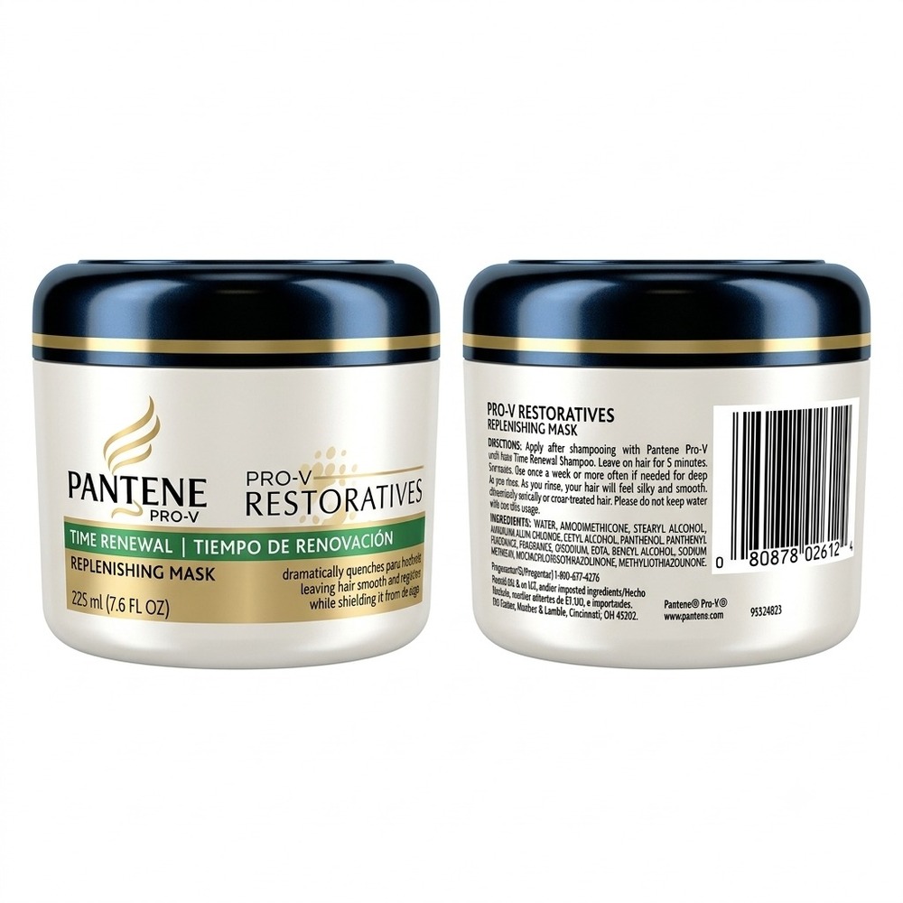 Pantene Pro-V Restoratives Time Renewal Replenishing Hair Mask 7.6oz Discont.